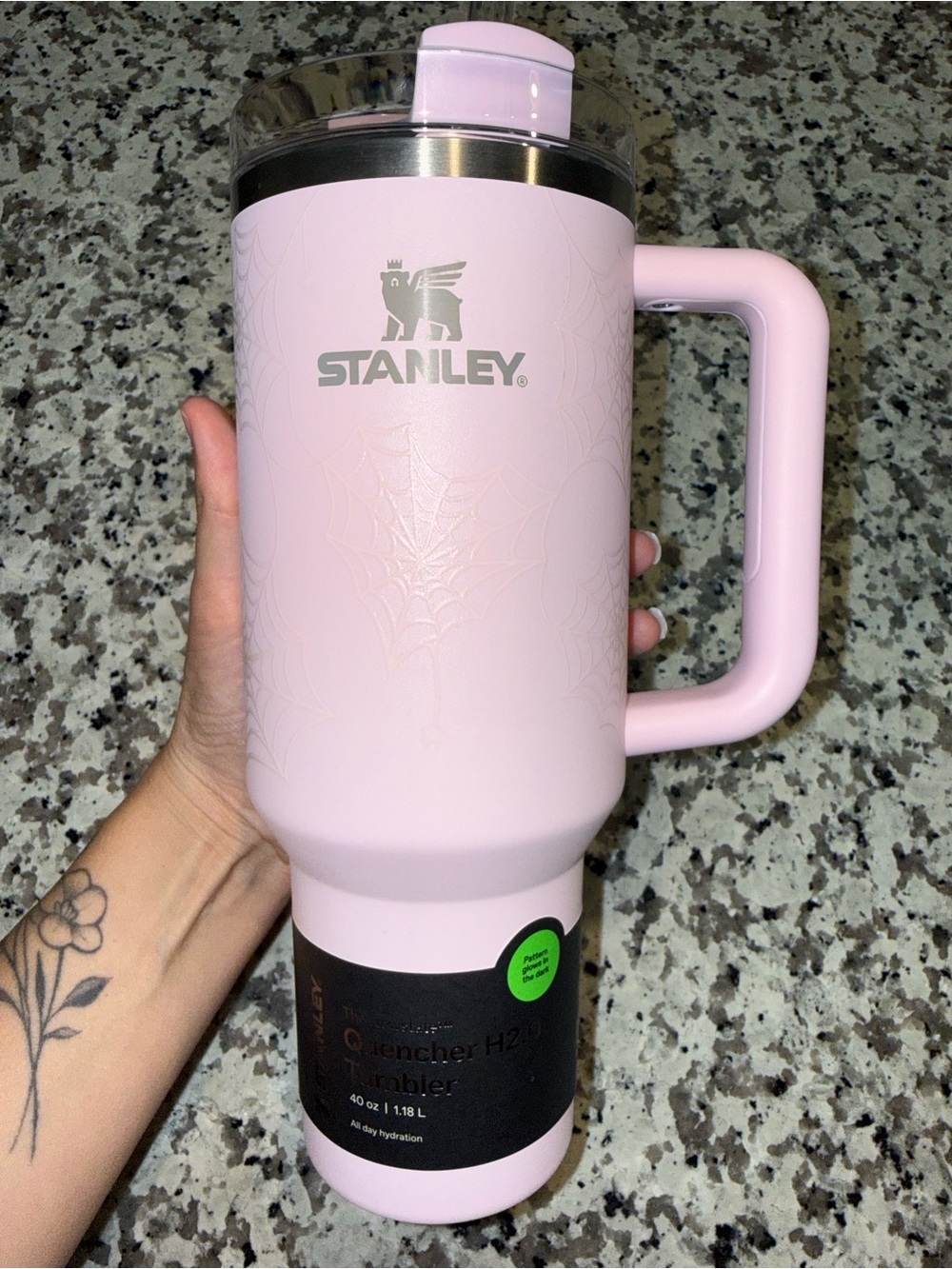 Halloween Stanley edition glow in the dark webs